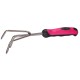 Cultivador manual GARDEN PINK ONE, acero inoxidable, 28cm