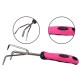 Cultivador manual GARDEN PINK ONE, acero inoxidable, 28cm