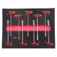 Carro de taller con herramientas MECHANIC TROLLEY TITAN 1559, 13 cajones, 1559 piezas de herramienta