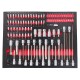 Carro de taller con herramientas MECHANIC TROLLEY TITAN 1559, 13 cajones, 1559 piezas de herramienta