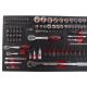 Carro de taller con herramientas MECHANIC TROLLEY TITAN 1559, 13 cajones, 1559 piezas de herramienta