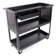 Carro de taller para herramientas MECHANIC TROLLEY ROGER MAX, 3 estantes