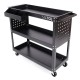 Carro de taller para herramientas MECHANIC TROLLEY ROGER MAX, 3 estantes