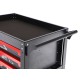 Carro de taller con herramientas MECHANIC TROLLEY JASON 80, 3 cajones, 1 estante, 80 piezas de herra