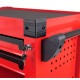 Carro de taller para herramientas MECHANIC TROLLEY KEVIN RED 274, 7 cajones, 274 piezas de herramien