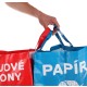 Bolsa para residuos reciclables SORT EASY CARTON, 30x30x40cm, 36l