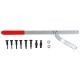Juego para tensar poleas MECHANIC PULLEY SET 11, 11ks