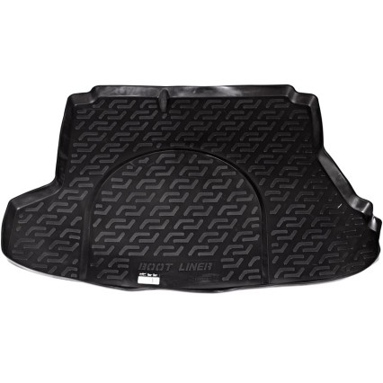 Alfombrilla de maletero de goma para Kia Cerato I Sedan (LD) (03-09)