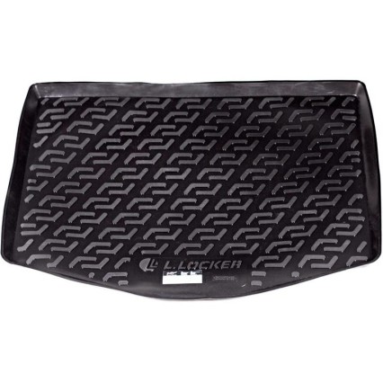 Alfombrilla de maletero de goma para Peugeot 107 Hatchback (05-)