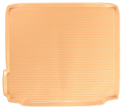 Alfombrilla de maletero de goma para BMW X5 SUV beige 2013