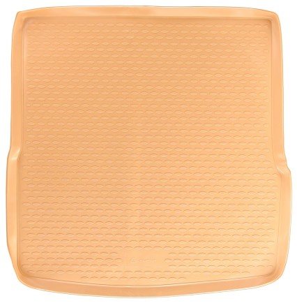 Revestimiento de maletero de goma AUDI A6 Allroad Quadro/Avant C6 beige 2006-2011