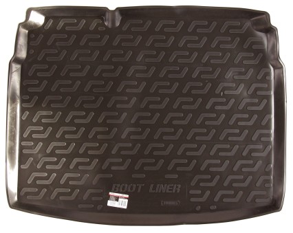 Bandeja de maletero de goma para Volkswagen Golf VI Hatchback (A6 5K) (3/5 puertas) (08-13)