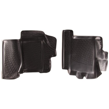 Alfombrillas de goma Citroen Jumper (06-) (solo delanteras) (3D)