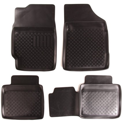 Alfombrillas de goma Toyota Camry (XV40) (06-11) (2D)