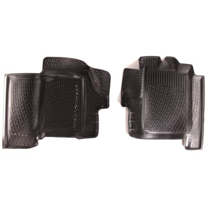 Alfombrillas de goma Peugeot Boxer (06-) (solo delanteras) (3D)