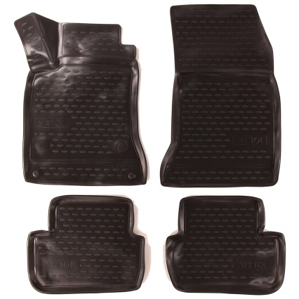 Alfombrillas de goma 3D para Mercedes-Benz Clase A (2012-2018), W176, Europa