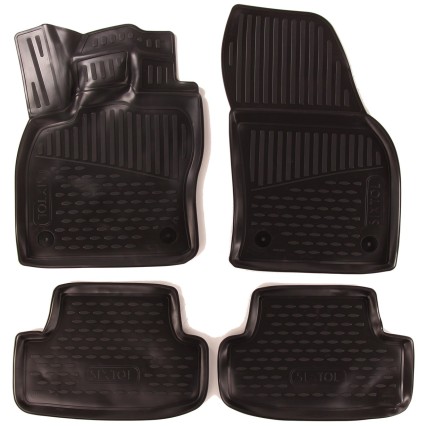 Alfombrillas de goma 3D AUDI Q2, 2016->, Mini SUV