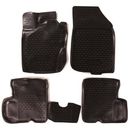 Alfombrillas de goma 3D RENAULT Duster 4WD, 2011-2015