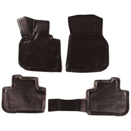 Alfombrillas de goma 3D BMW X4, II (G02) 2018->, SUV