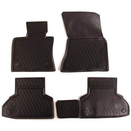 Alfombrillas de goma BMW X6, 2014->, F16