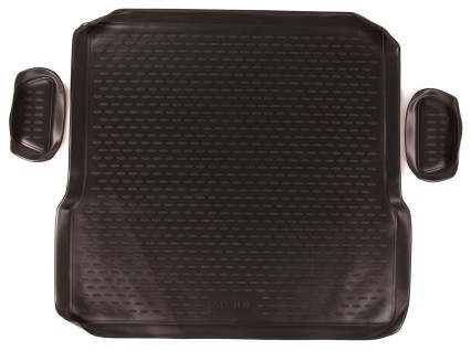 Bandeja de maletero de goma RENAULT/DACIA Logan (I) 2004-2015, sedán (versión con bolsillos laterale