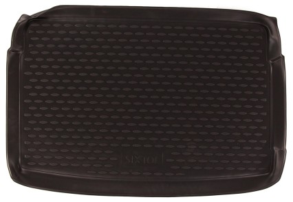 Alfombrilla de maletero de goma para VW Polo V 2009->, hatchback, superior