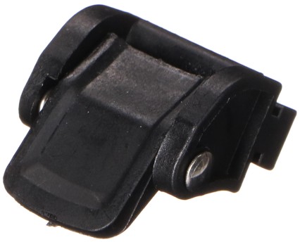 Hebilla de plástico para correa de sujeción del portabicicletas BIKE 2 / 3 / 4, negra - pieza de rec