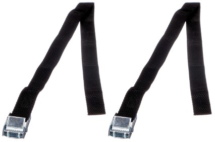 Cintas de sujeción para fijar la rueda de bicicletas eléctricas, longitud 650 mm, 2 unidades - pieza