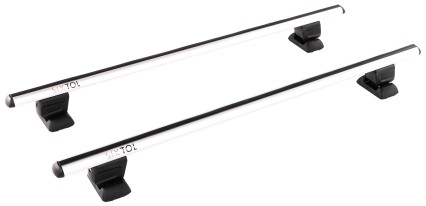 Barra transversal de aluminio con cerradura ROOF RACK FIX 1, 120cm, capacidad de carga 90kg