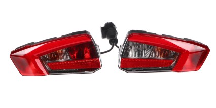 Juego de luces con cable y enchufe de 13 pines para portabicicletas E-BIKE PRO - pieza de repuesto