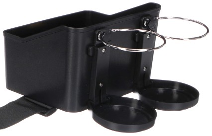 Organizador/soporte de bebidas para coche para el reposabrazos CAR STORAGE 2