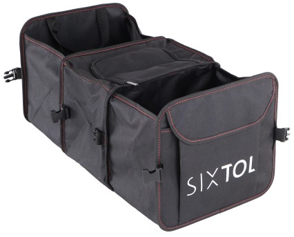 Organizador de maletero de coche CAR COMPACT 5 THERMO, 5 compartimentos, bolsa térmica, plegable
