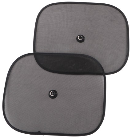 Protector solar con ventosa para ventana lateral del coche CAR SUNSHADE SET 7, 44 x 36 cm, 2 unidade