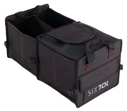 Organizador de maletero para coche CAR COMPACT 5L THERMO, 5 compartimentos, gran bolsa térmica, pleg