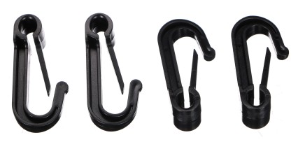 Ganchos de fijación para red de coche CAR NET HOOKS, 10 unidades - pieza de repuesto