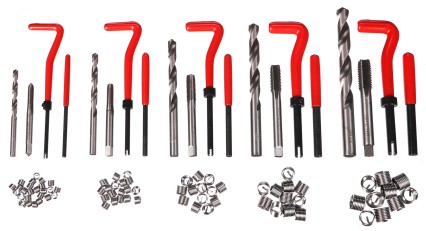 Juego de reparación de roscas MECHANIC THREAD SET 131, M5 - M12