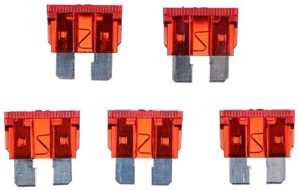 Juego de fusibles de cuchilla para automóviles MECHANIC FUSE SET 10A, 100 unidades