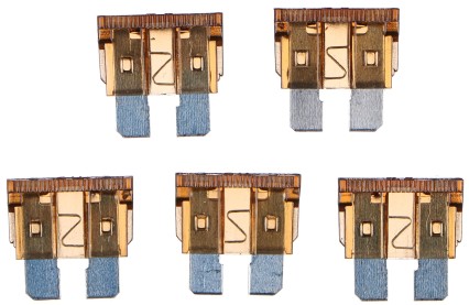 Juego de fusibles automotrices MECHANIC FUSE SET 7.5A, 100 piezas