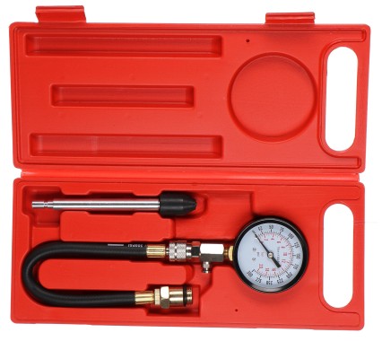 Kit de prueba de compresión de motores de gasolina COMPROBADOR DE MOTORES MECÁNICO 3, 0-20 bar, 3 pi
