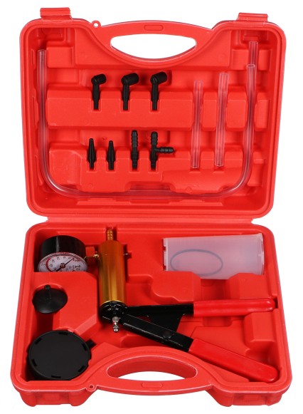Juego para pruebas de vacío/succión del sistema de frenos MECHANIC BRAKE TESTER 16