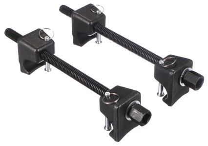 Extractor de muelles con pasador MECHANIC SPRING SET 4, heavy-duty, 380mm, 2 piezas