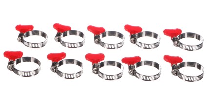 Abrazadera para manguera con mariposa MECHANIC CONNECT 18-32mm, 10 unidades