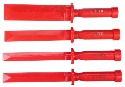 Raspadores de plástico para retirar pesas pegadas REMOVEDOR DE PESOS MECÁNICO 4, 4uds