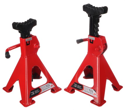 Pedestal bajo el coche MECHANIC CAR STAND PRO 2T, 2 uds