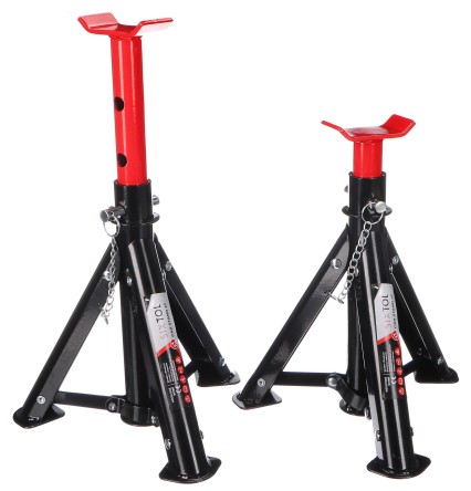 Soporte plegable para coche MECHANIC CAR STAND 2T, 2 unidades