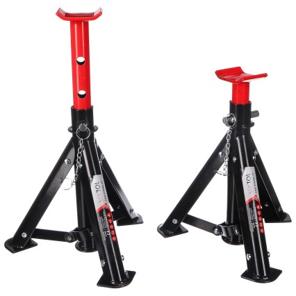 Soporte plegable para coche MECHANIC CAR STAND 3T, 2 unidades