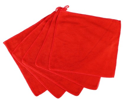 Paños de microfibra para lavado de coche CAR DETAILING WASH TOWEL SET 5, 25x25 cm 450 g/m2 5 unidade