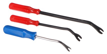 Juego de útiles para desmontaje de tapicería y paneles de puertas MECHANIC TRIM SET 3, 3 piezas