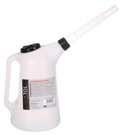 Bidón de plástico para líquidos operativos MECHANIC FLUID CAN 2L