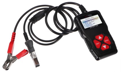Probador digital de batería de coche BATTERY ONE en CZ/SK/EN/PL/ES